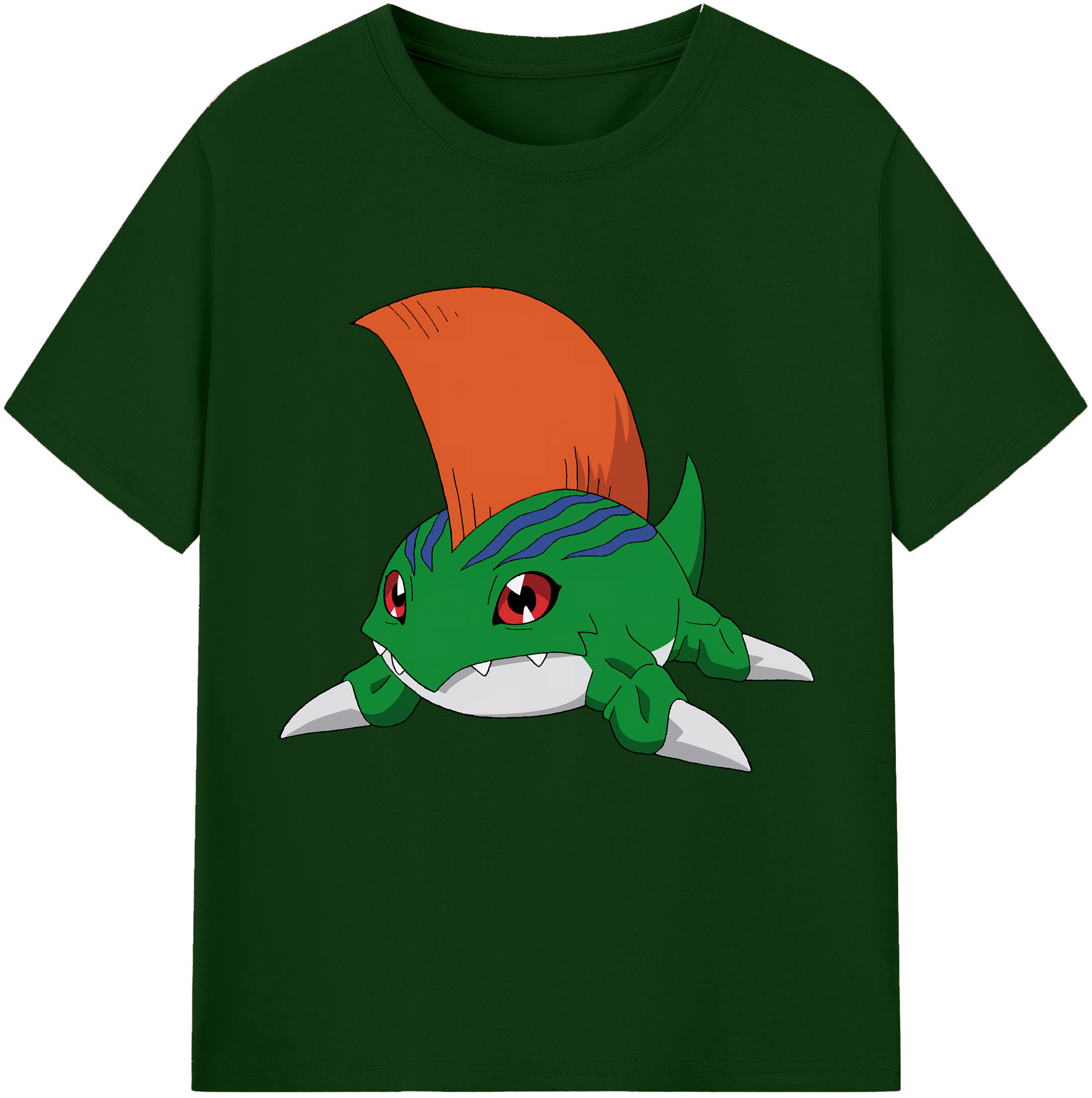 （画像用） Digimon デジタルモンスター/デジモン 綿100％半袖Tシャツ（フロントプリント）